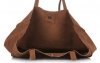 Kožené kabelka shopper bag Vittoria Gotti zrzavá V205454